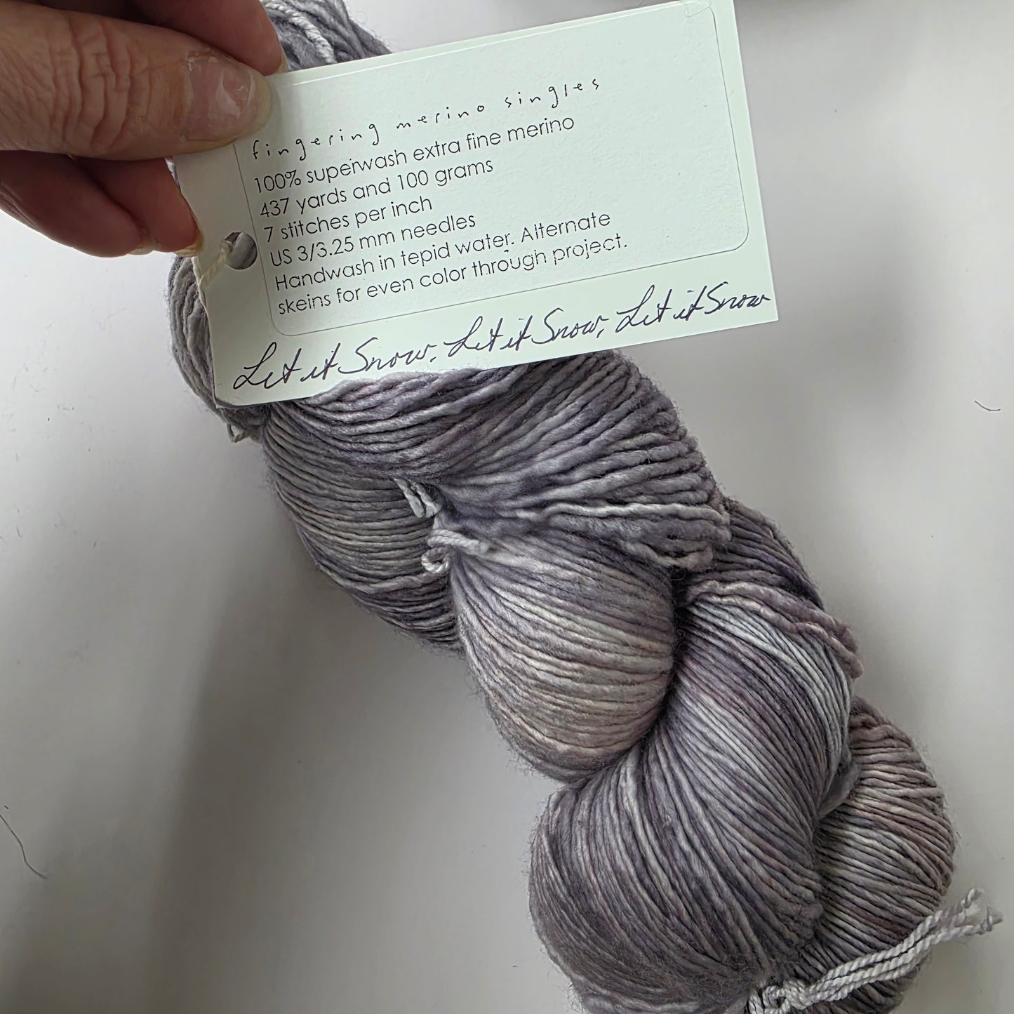 Sundara Yarn Sport Merino - inspired by monet